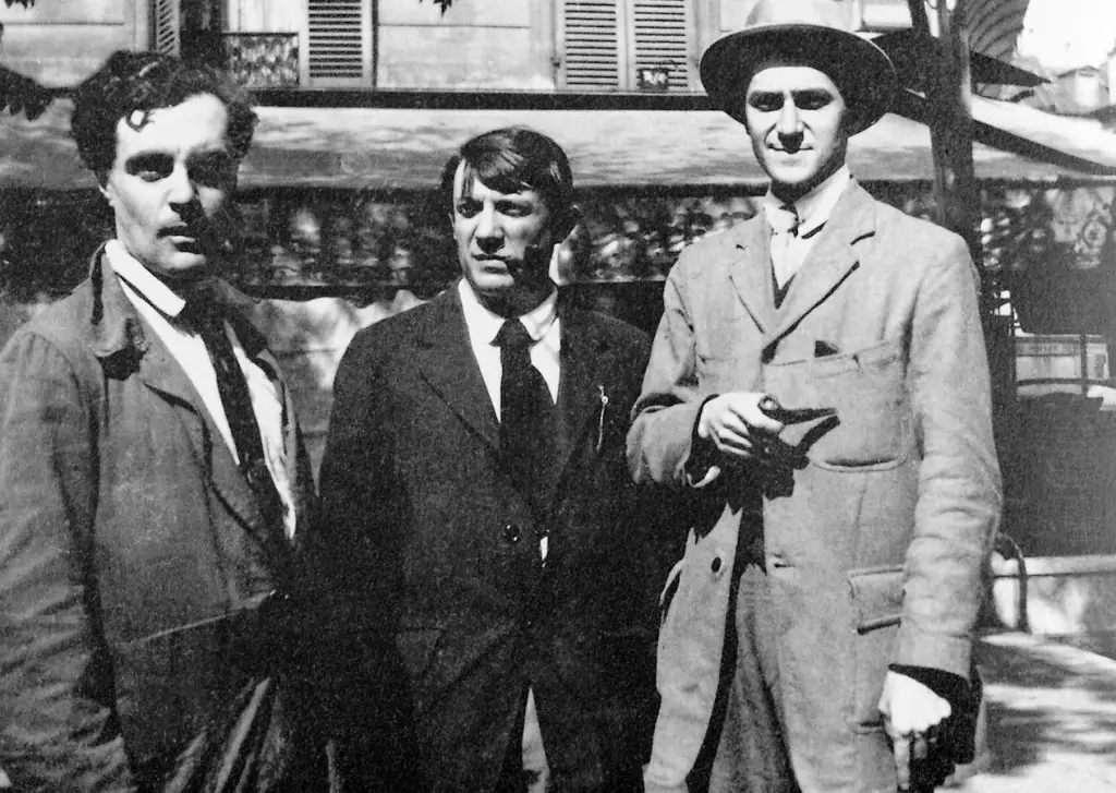 Modigliani, Picasso i André Salmon w Paryżu
