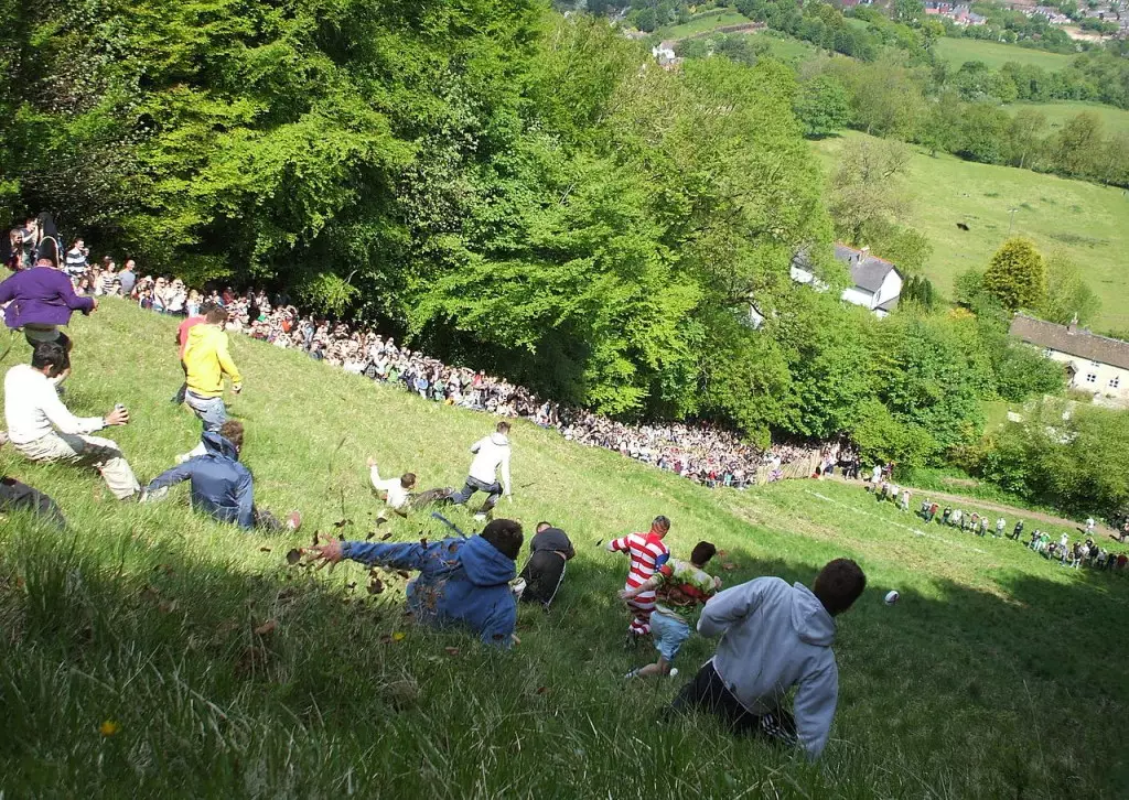 cheese-rolling