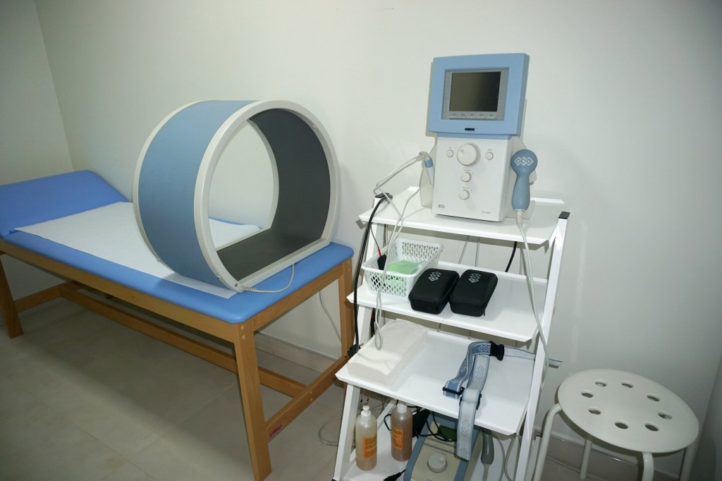 Dom Seniora Załęcze Małe  dysponuje własną bazą zabiegowo-rehabilitacyjną