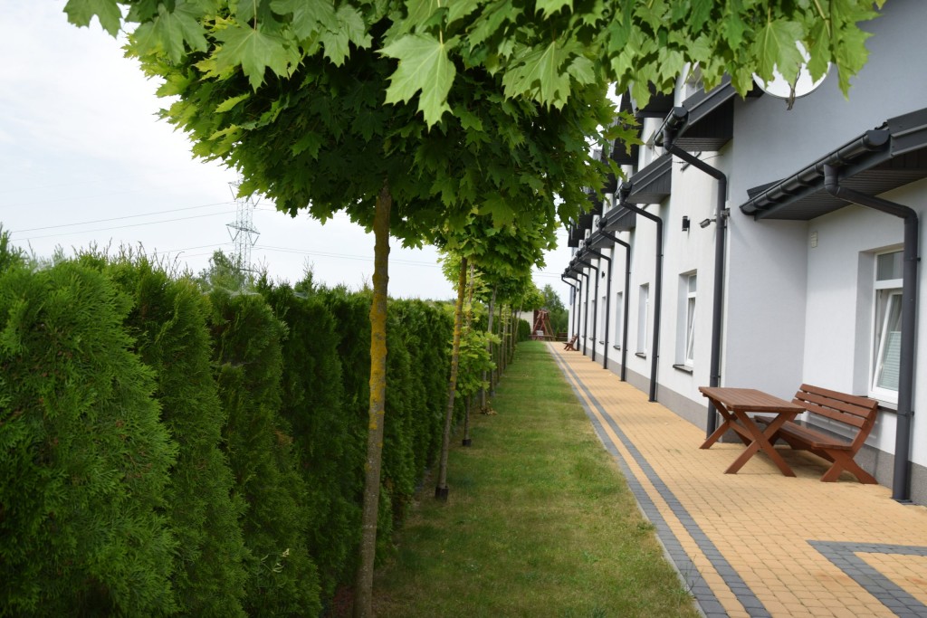 Dom Spokojnej Starości „Filiżanka" w Gnojniku leży na ogrodzonej działce