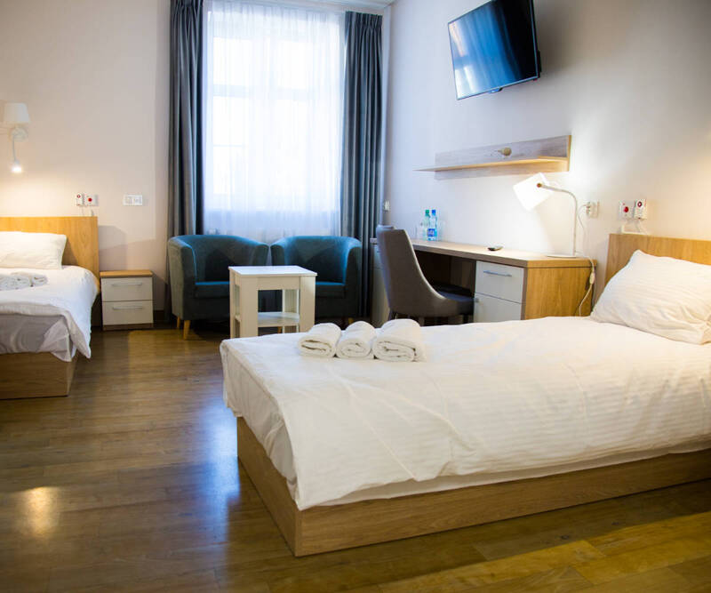 Na przysżłych mieszkańców Domu Seniora „Senior Residence"w Bornem Sulinowie czekają pokoje 1- i 2-osobowe z pełnym węzłem sanitarnym