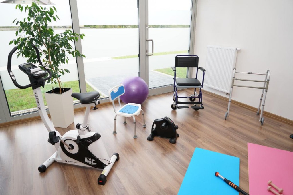 Dom Seniora „Nad Strumykiem” w Częstochowie  dysponuje własną salą do rehabilitacji ruchowej