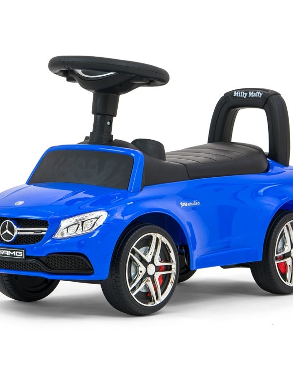 Niebieski jeździk Mercedes prezent dla wnuczka