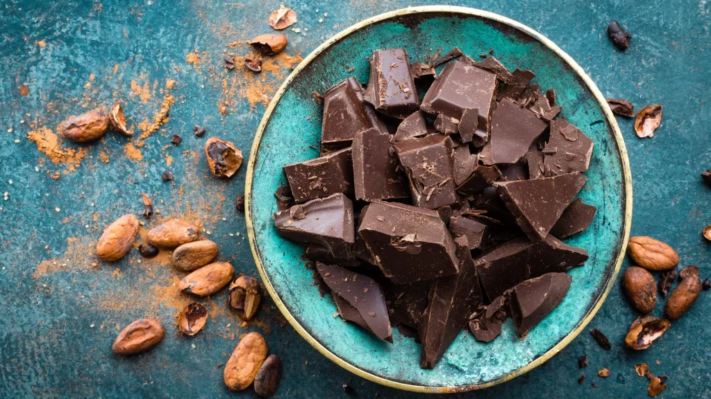 korzyści z jedzenia czekolady