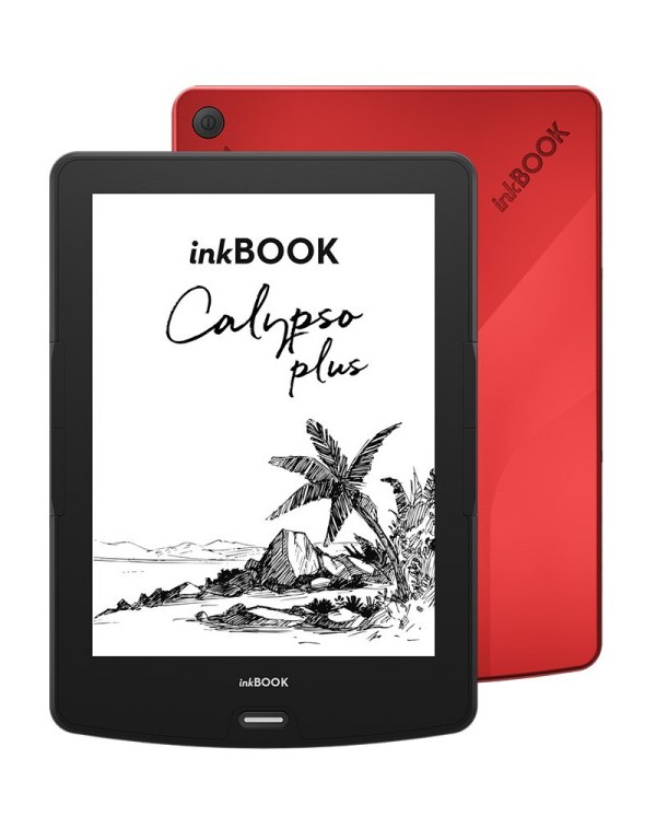 inkBOOK Calypso Plus czerwony czytnik e-booków dla seniora