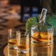 Karafka do whisky Alba i dwie szklanki na Dzień Dziadka