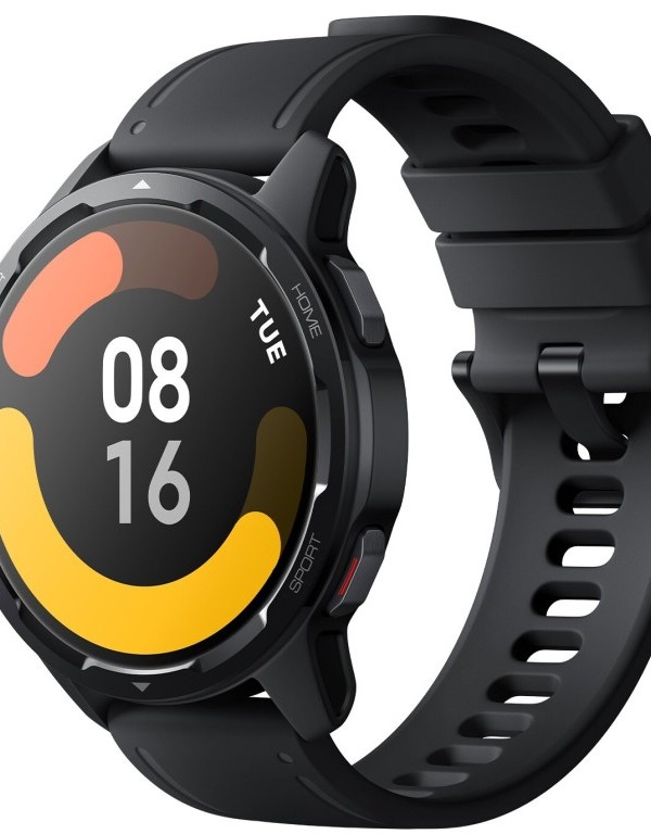 Czrny smartwatch Xiaomi Watch S1 Active na Dzień Dziadka
