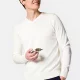 Sweter Biały Harrison - prezent dla dziadka