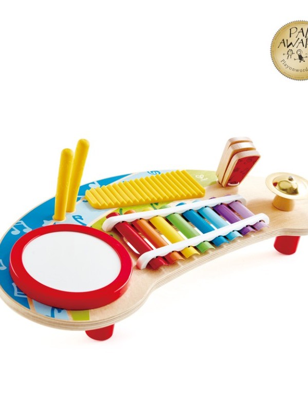 Zestaw Mini Instrumentów Muzycznych Hape dla 3-letniej wnuczki