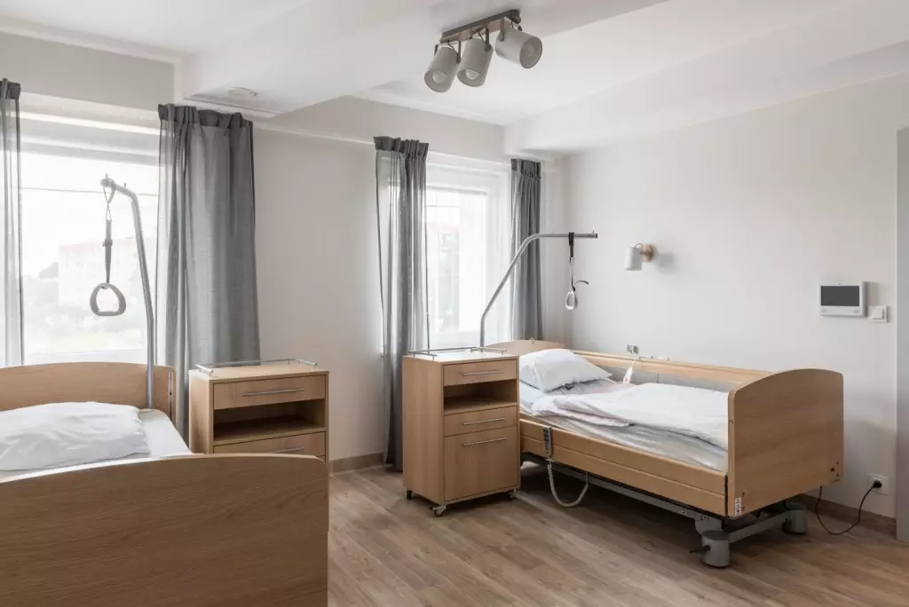 Pokój 2-osobowy w Centrum Rehabilitacyjno-Opiekuńczym „Salubre” w Rumi