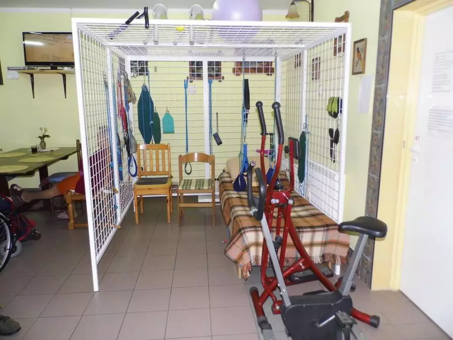 Dom Seniora „Nad Strumykiem” w Legendzinie  dysponuje sprzętem do zajęć usprawniających