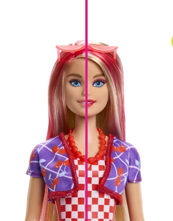 Barbie Color Reveal Słodkie Owoce przed i po przemianie dla wnuczki na prezent