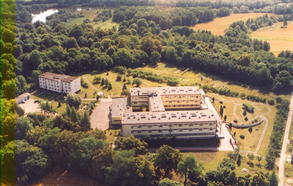 Dom Pomocy Społecznej „Senior” w Różance z lotu ptaka