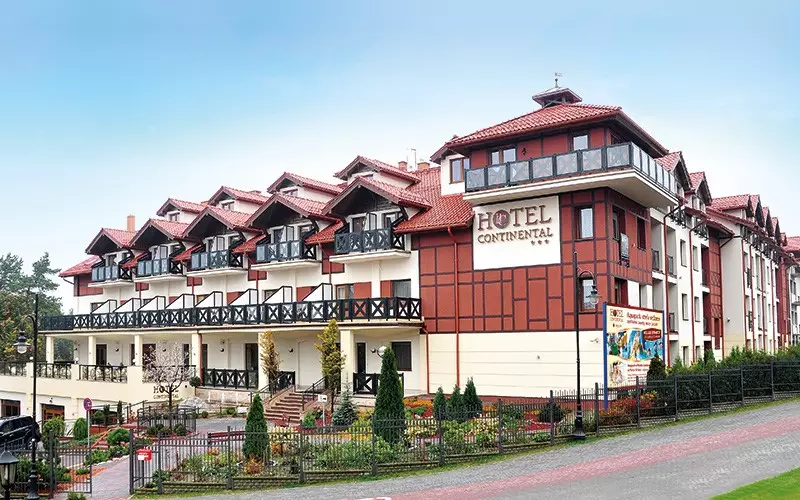Hotel Continental w Krynicy Morskiej