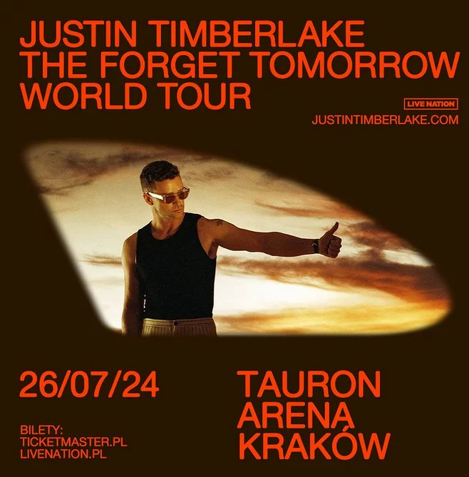 Timberlake w Polsce plakat