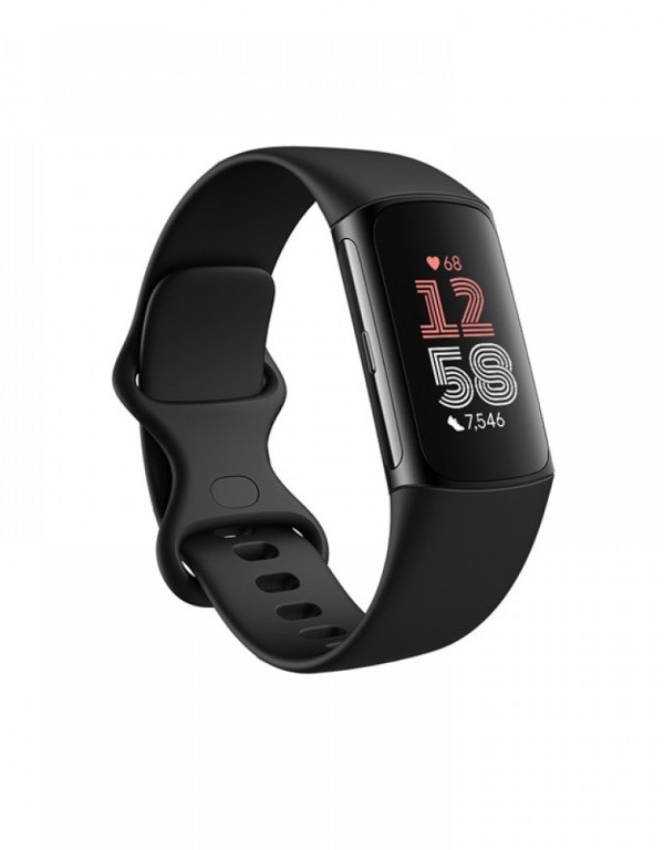 Fitbit Charge 6 czarny krokomierz dla seniora