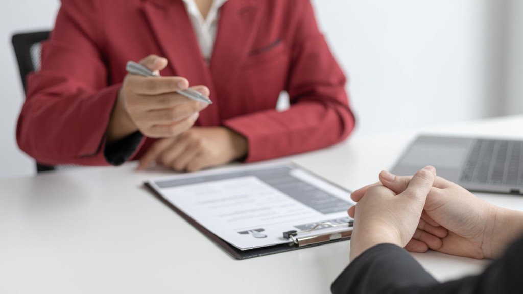 Rozmowa rekrutacyjna.