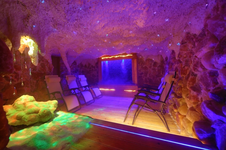 W obiekcie Polaris w Świnoujściu znajduje się grota solna