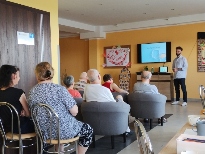 Dzienny Dom Opieki Bezpieczna Przystań w Szczecinie oferuje seniorom duży wybór zajęć, które między innymi rozwijają ich zainteresowania