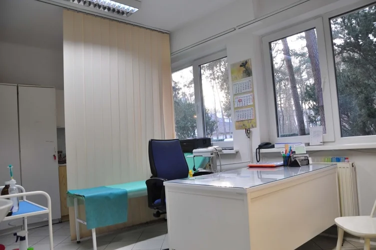 Dom Seniora PAN w Konstancinie-Jeziornie dysponuje własnym zapleczem zabiegowym, w tym gabinetel pielęgniarskim