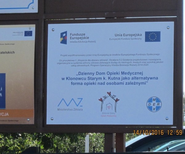 Dzienny Dom Opieki Medycznej w Klonowcu Starym
