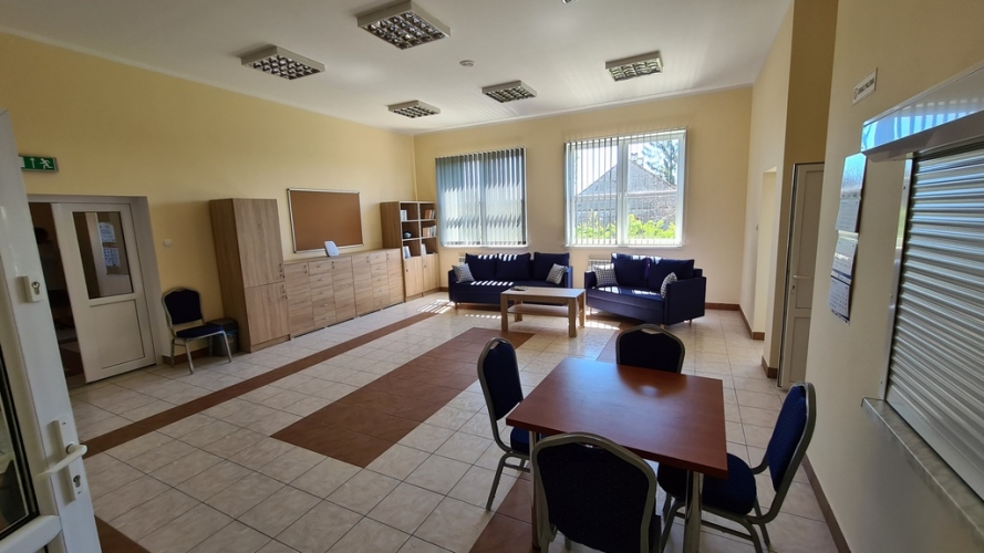Dzienny Dom SENIOR+ w Krzyżówkach - sala dzienna 