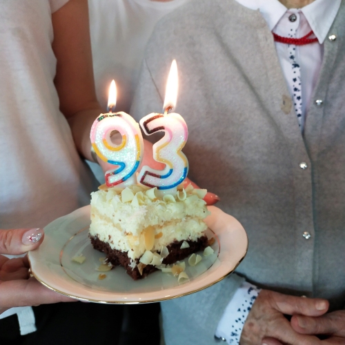 W Dziennym Domu SENIOR+ w Gliwicach wspólnie celebruje się imieniny i urodziny podopiecznych
