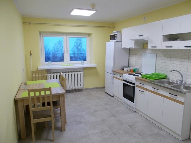 Na terenie Dziennego Domu SENIOR+ w Sieradzu znajduje się ogólnodostępna kuchnia 