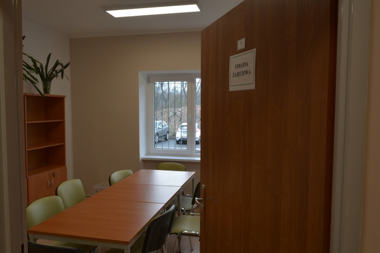 Pomieszczenie do terapii zajęciowej w Dziennym Domu SENIOR+ w Jeleniej Górze