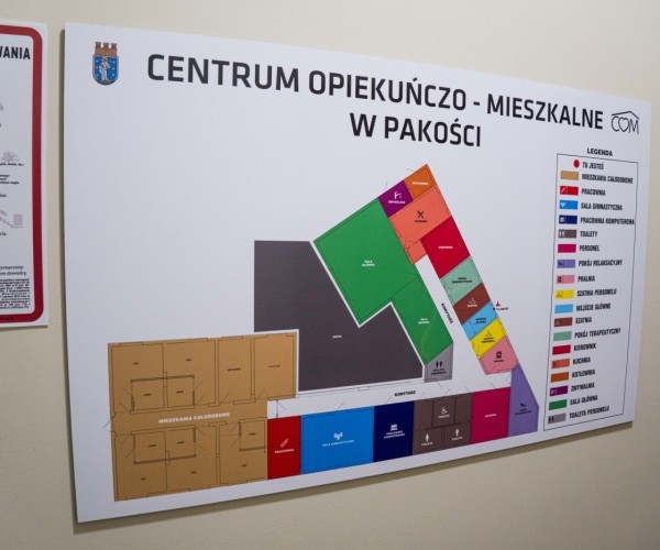 Centrum Opiekuńczo - Mieszkalne w Pakości