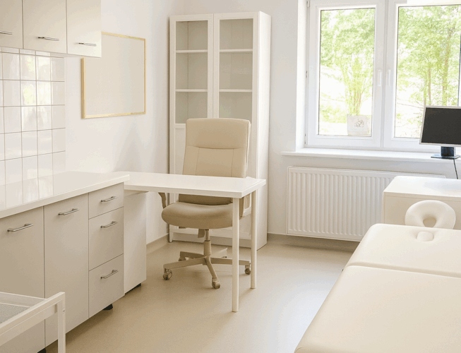 Dom Opieki ELMED w Dziechcińcu dysponuje gabinetem zabiegowym 