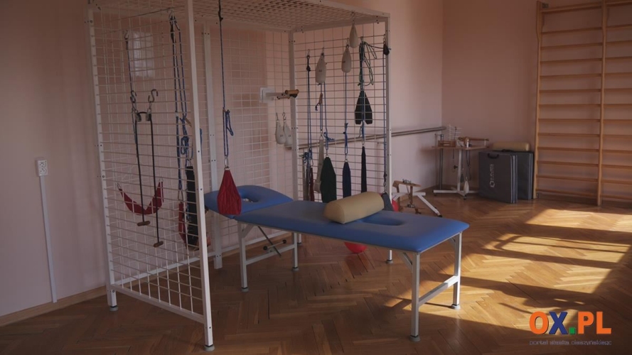 Dzienny Dom SENIOR+ w Cieszynie posiada własną salę do ćwiczeń i kabinę UGUL