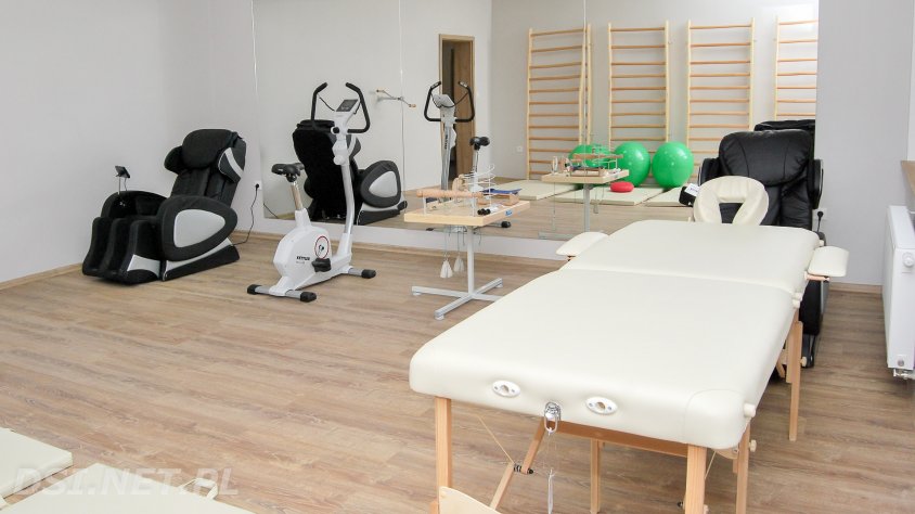 Dzienny Dom SENIOR+ w Kaliszu Pomorskim dysponuje profesjonalny sprzęrtem do rehabilitacji seniorów