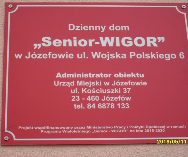 Dzienny Dom Senior - Wigor w Józefowie