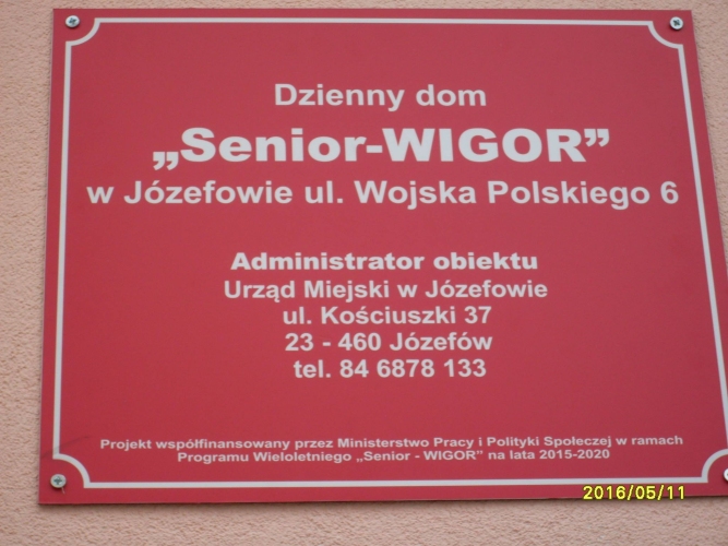 Dzienny Dom Senior - Wigor w Józefowie
