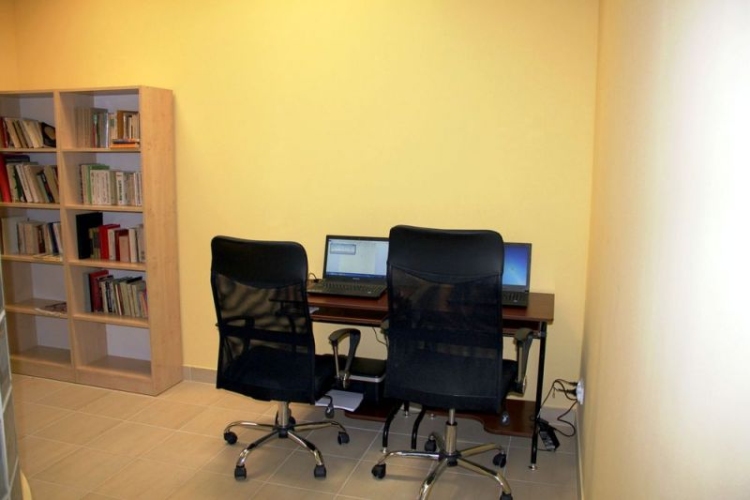 Kącik komputerowy w Dziennym Domu Senior - Wigor w Józefowie