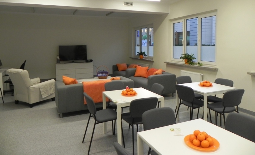 Salon w Dziennym Domu SENIOR+ w Izabelinie to ,,serce" ośrodka