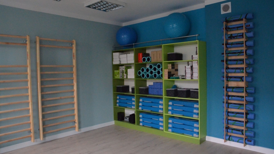 Sala do rehabilitacji w Dziennym Domu SENIOR+ w Sianowie