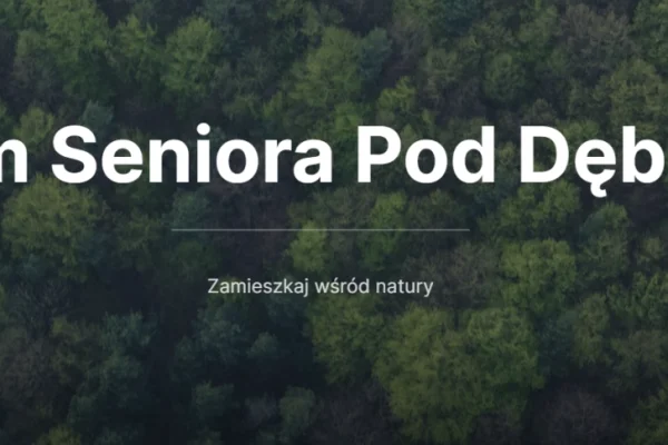 Dom Seniora Pod Dębem w Laskowcu
