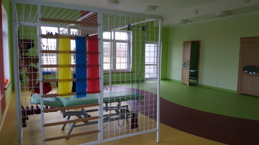 Dom Seniora ,,Pomocna Dłoń" w Kaszewicach dysponuje własnym - świetnie wyposażonym zapleczem rehabilitacyjnym