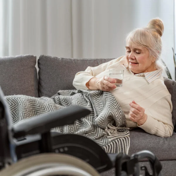 seniorka w domu opieki