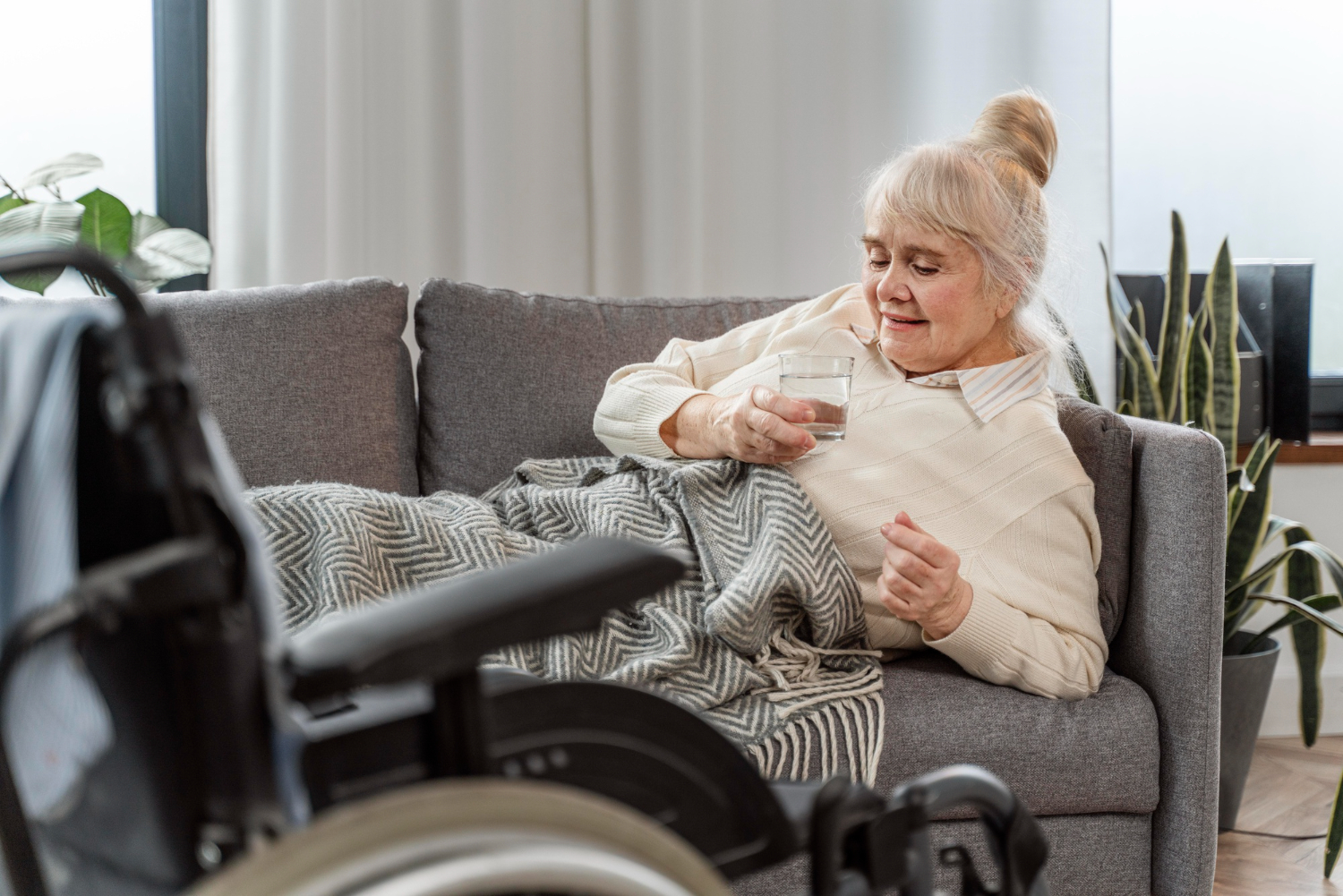 seniorka w domu opieki