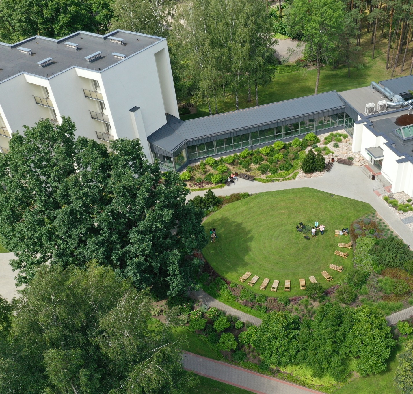 Sanatorium „Eglės sanatorija” w Druskiennikach i Birsztanach na Litwie